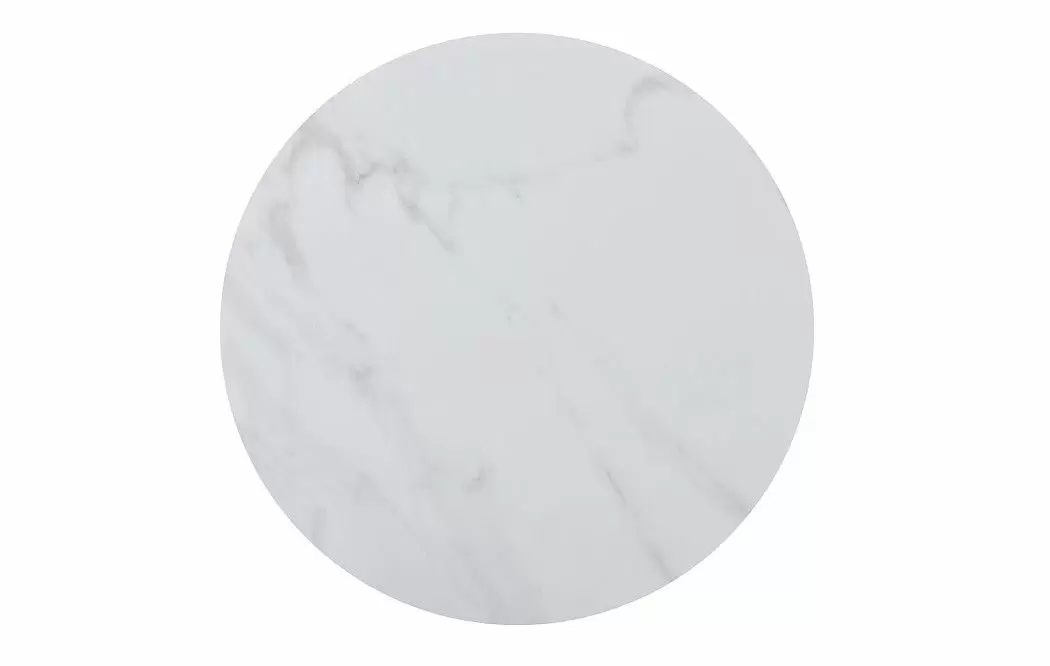 Стол журнальный Sanremo (59), белая керамика/черный - фото 4