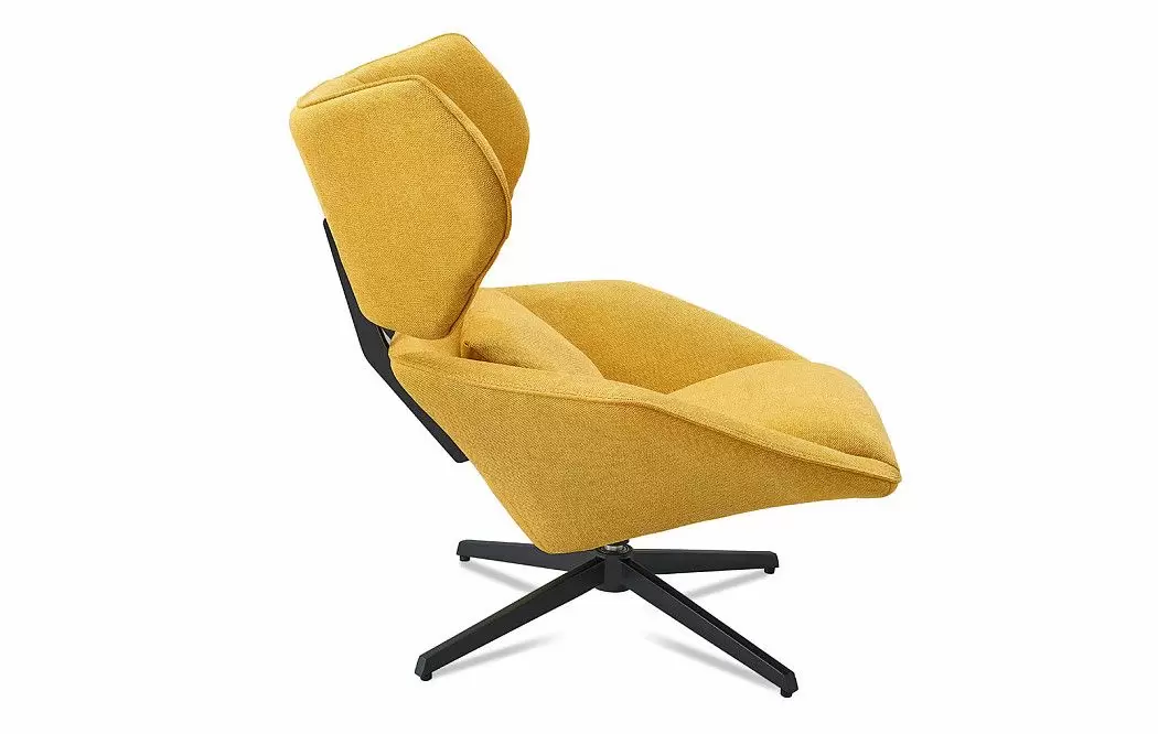 Кресло и оттоманка Boston, желтый - фото 7