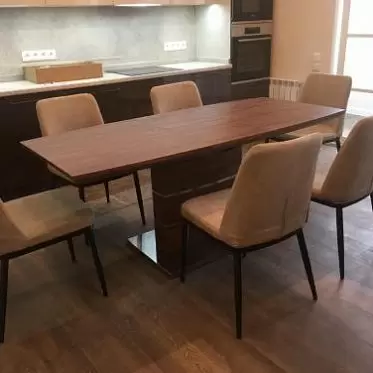 Стол раскладной Arioso (120), орех IMG-20200309-WA0006 + стул Joss