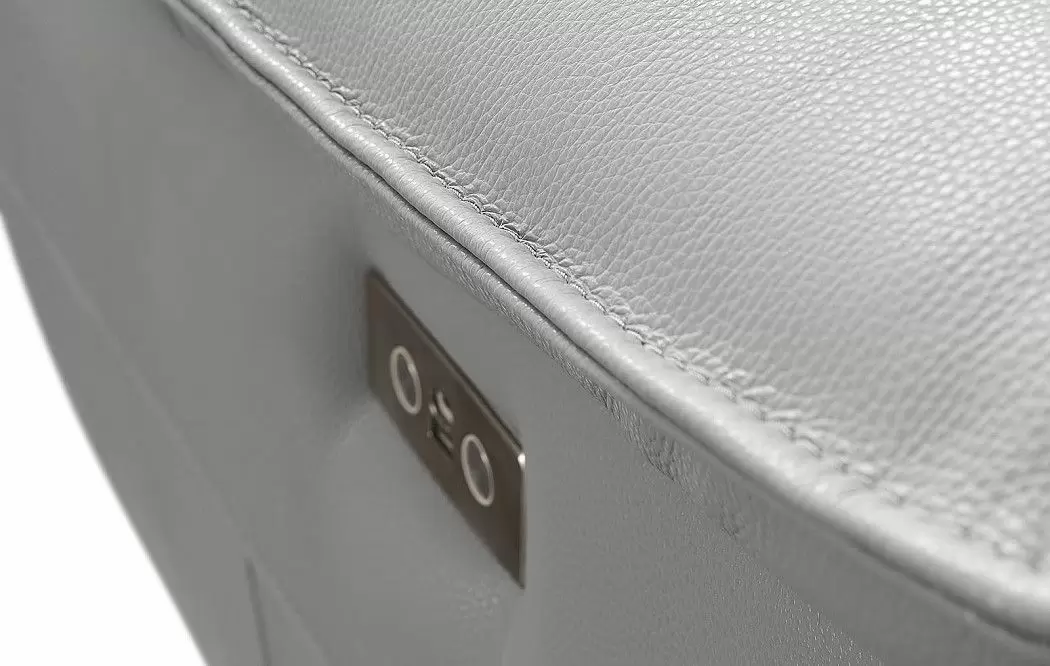 Кресло-реклайнер Allison, светло-серый - фото 13