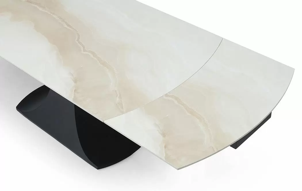 Стол раскладной Claudia 160-240, бежевая керамика - фото 11