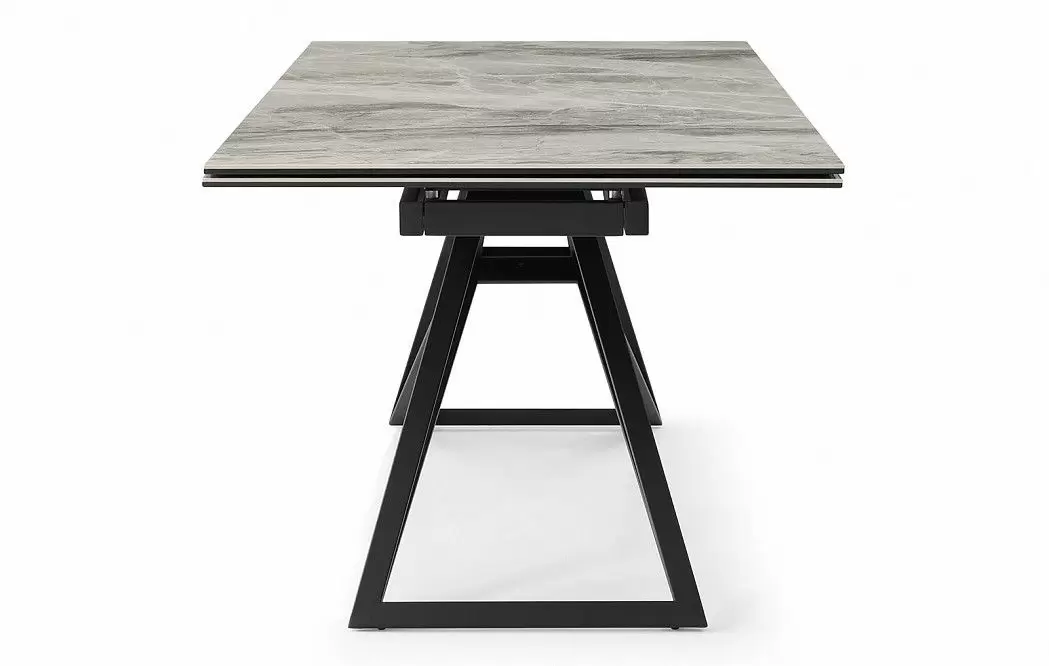 Стол раскладной Cross 180-260, светлая керамика - фото 12