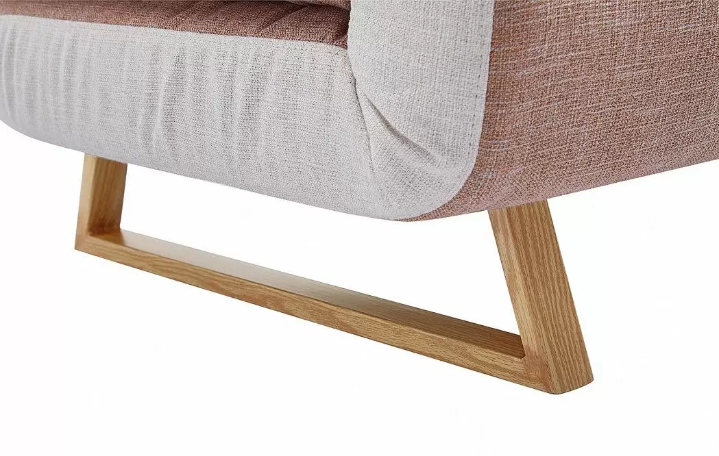 Диван-кровать Rosy 2-х местный, коралловый - фото 6