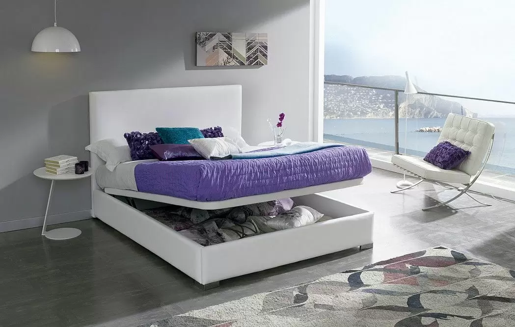 Столик прикроватный M-129, белый - фото 6