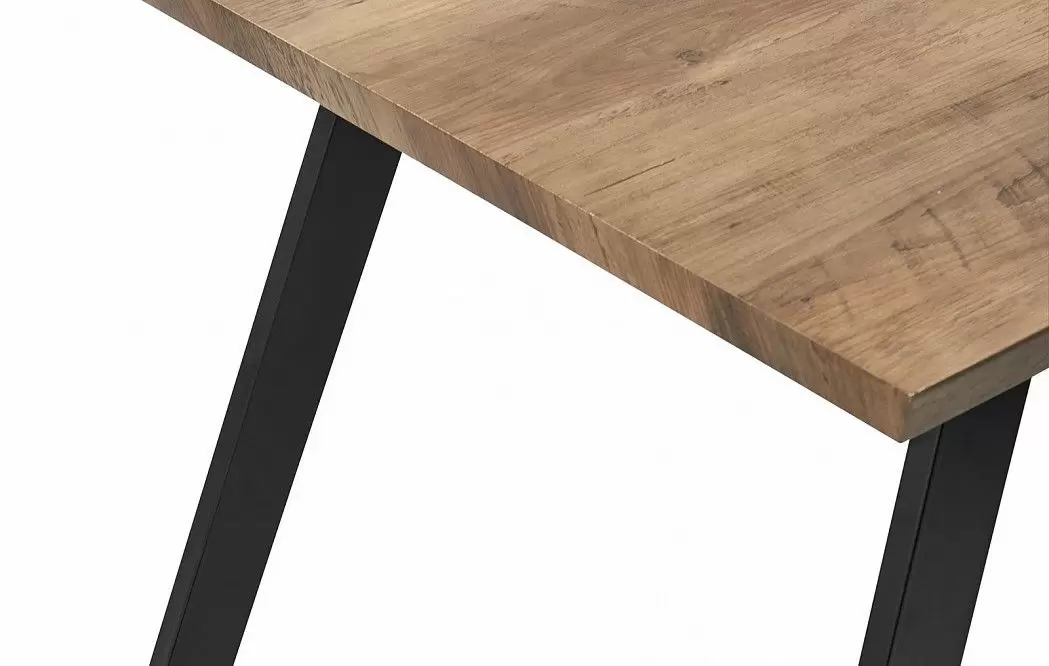 Стол раскладной Maryland 120-160, орех/черный - фото 11