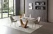 Стол Rimini Ceramic + 4 стула Mikaela