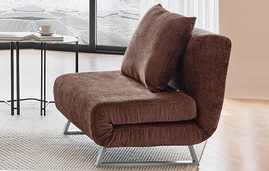 Кресло-кровать Rosy, коричневый