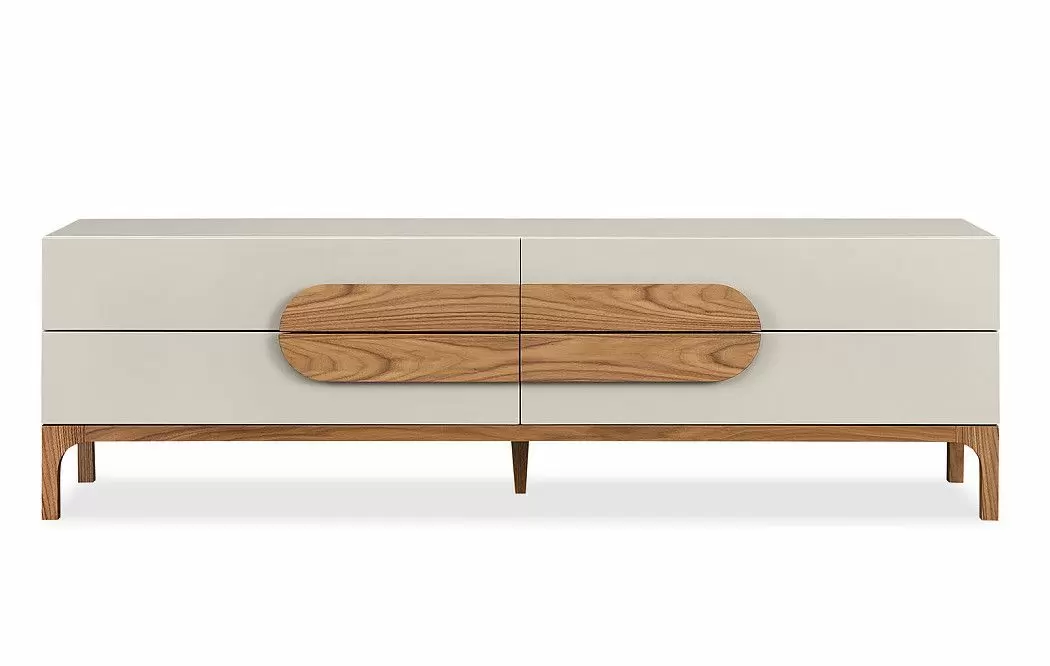 ТВ Тумба Eloisa, слоновая кость/орех