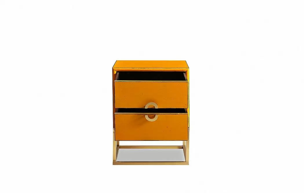 Тумба прикроватная Adele, оранжевый - фото 7