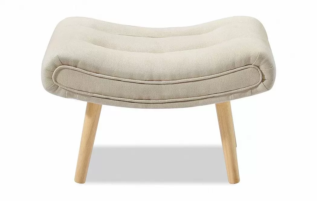 Кресло и оттоманка Dolce Vita, кремовый/натуральный - фото 12