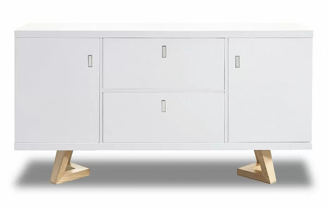 Буфет Avalon, белый/ясень