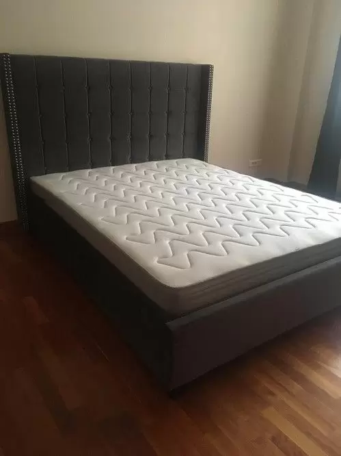 Кровать с подъемным механизмом Vivien, серый - фото 13