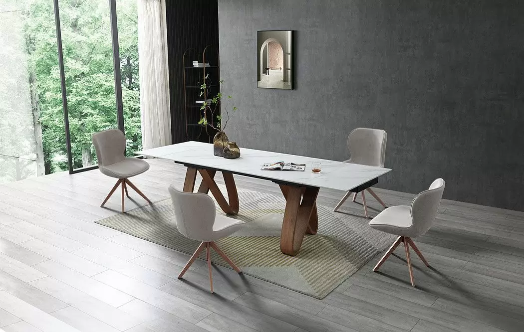 Стул Sofia, бежевый/орех - фото 11