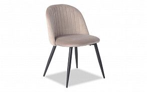 Стул Angela, капучино/черный