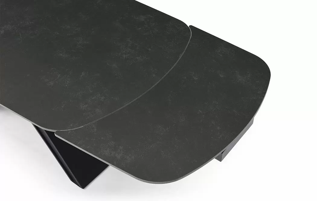 Стол Charlotta + 4 стула Augusta графит - фото 8