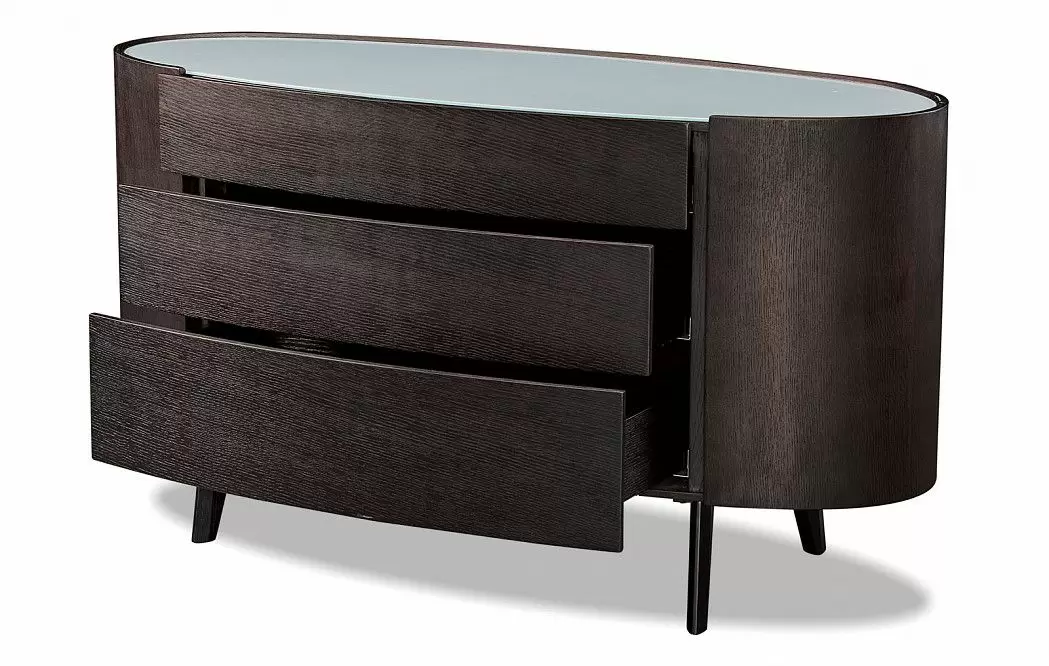 Комплект для спальни Borneo, бежевый/жженый дуб - фото 25