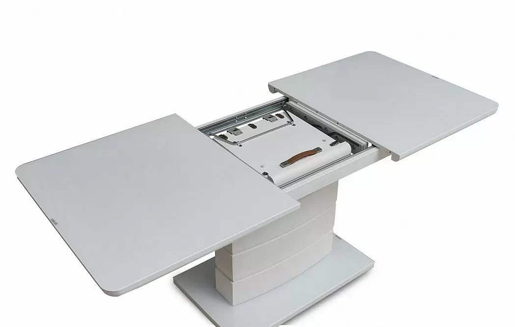 Стол раскладной Demi 140-180, белый - фото 8