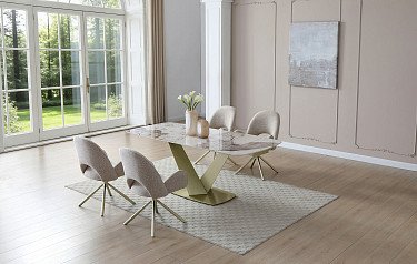 Стол Victoria + 4 стула Brittany