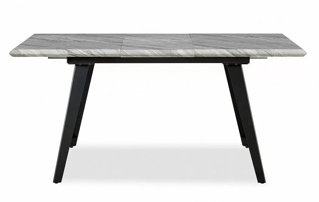 Стол раскладной Ofelia 120-160, серый мраморный рисунок - фото 9