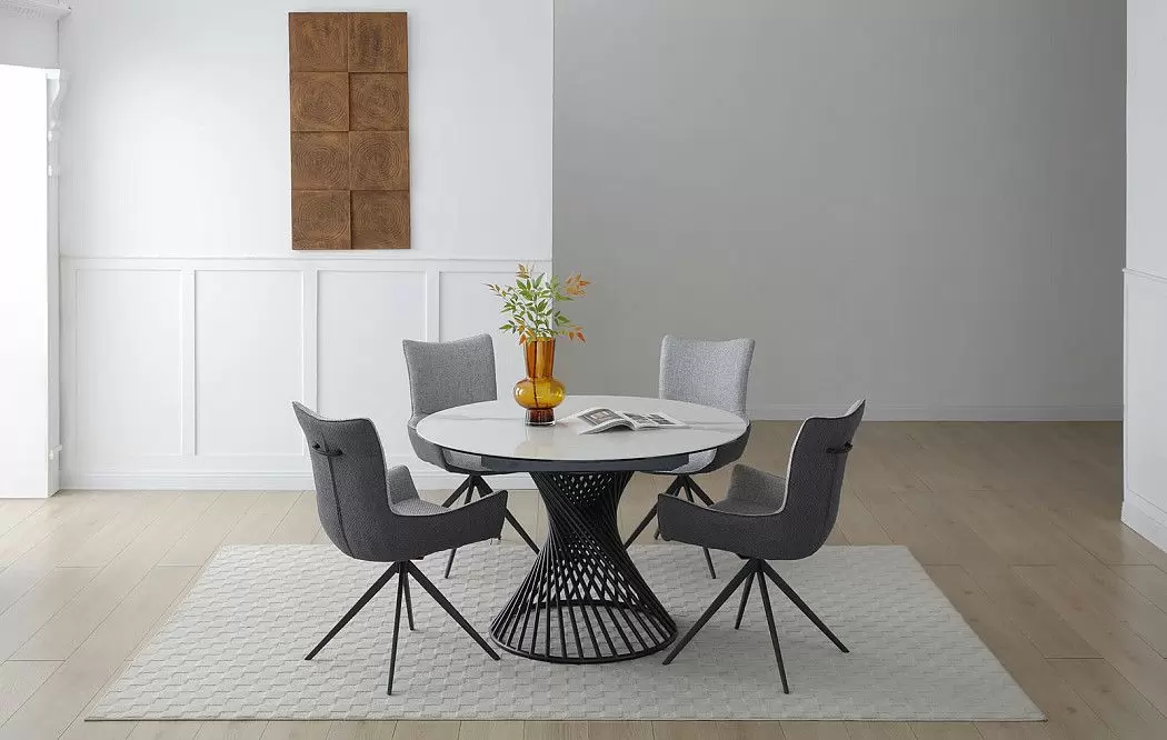 Стол Tornado + 4 кресла Jess - фото 2