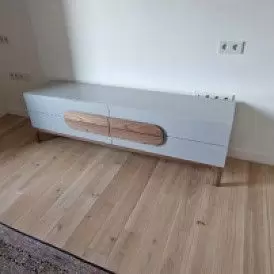 ТВ Тумба Eloisa, слоновая кость/орех