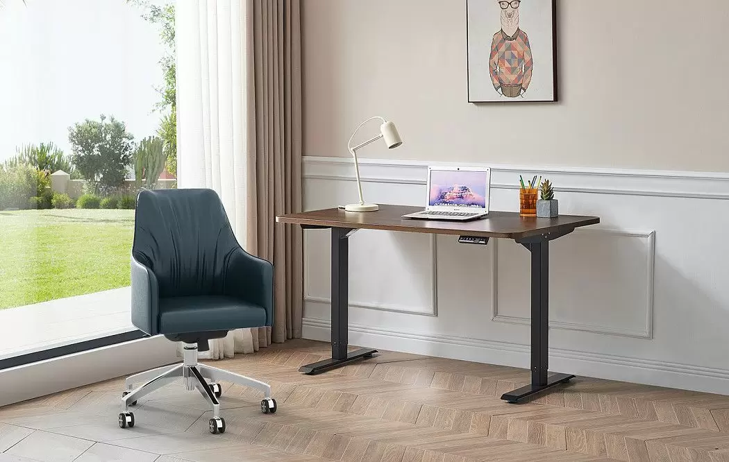 Стол London (140) орех, регулируемая высота, электропривод - фото 3