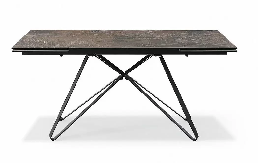 Стол раскладной Butterfly 160-240, темная керамика - фото 5