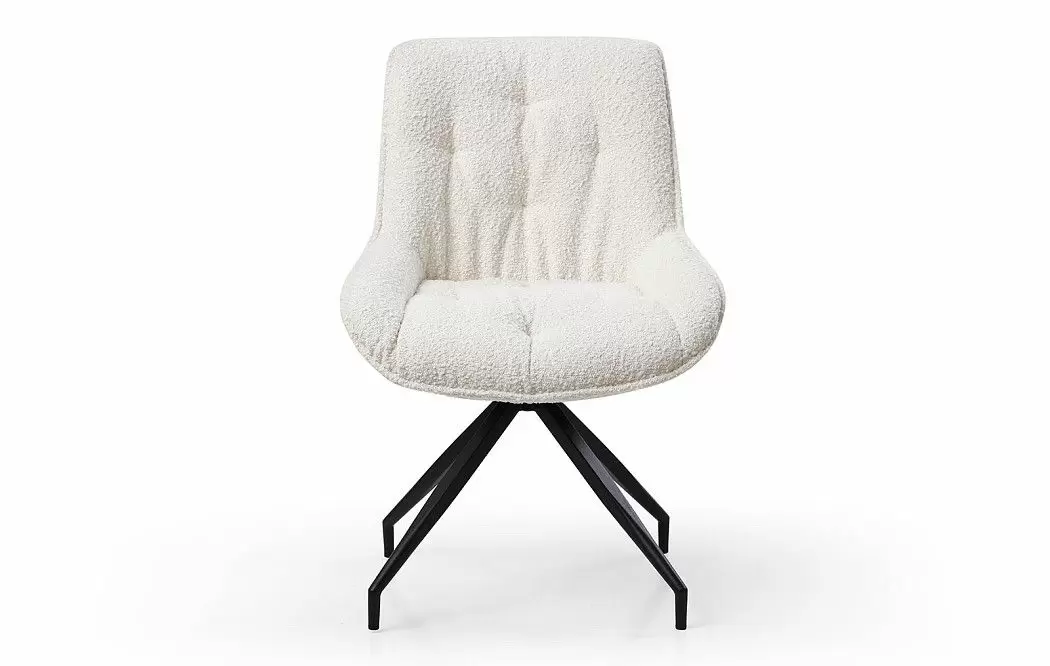 Стул Joely, белый тедди/черный - фото 10