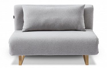 Диван-кровать Rosy 2-х местный, серый/без принта