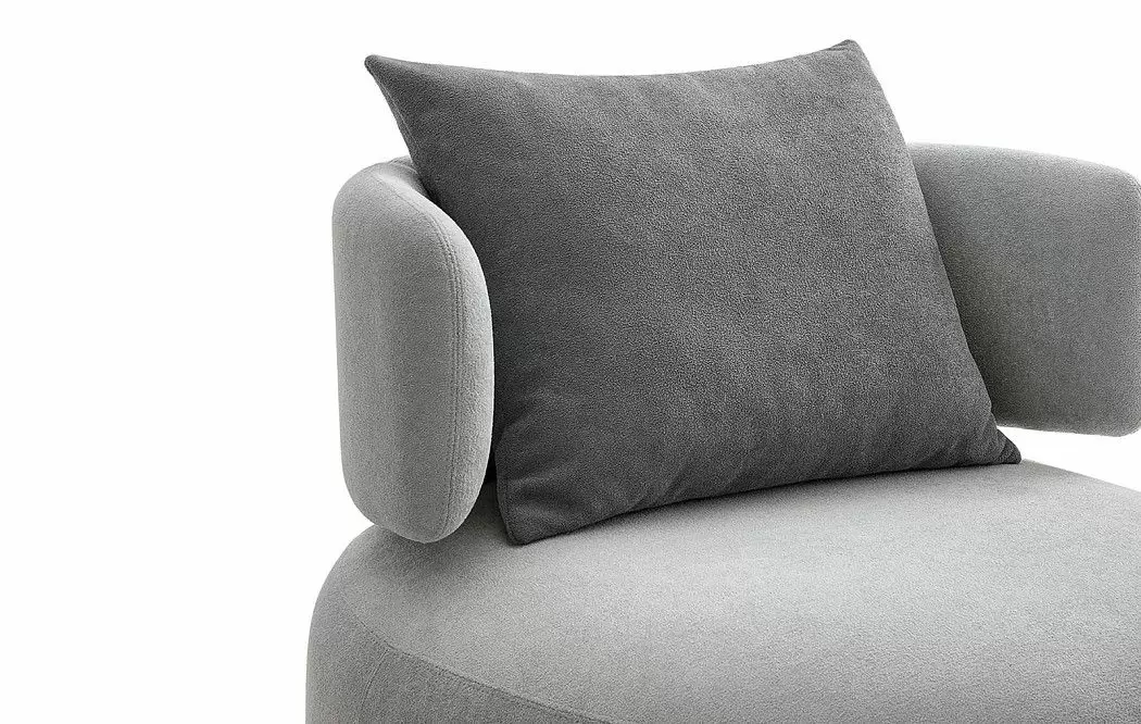 Кресло Sandra, серый/темно-серый - фото 5