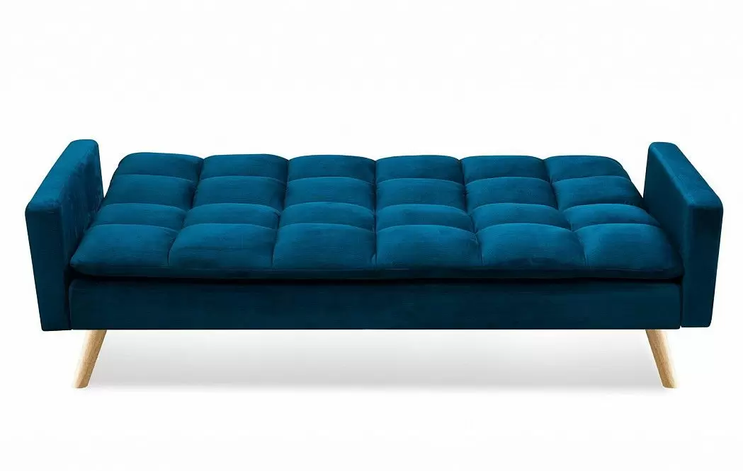 Диван-кровать Felicity, цвет темно-синий/натуральный - фото 5