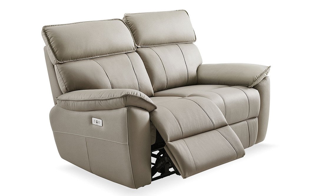 Диван-реклайнер Allison 2-х местный, песочный - фото 6