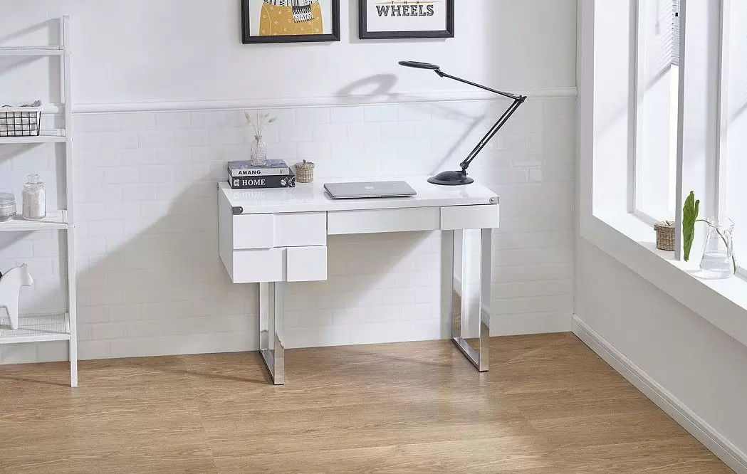 Стол письменный Brooklyn, белый - фото 4