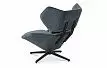 Кресло и оттоманка Boston, графитовый