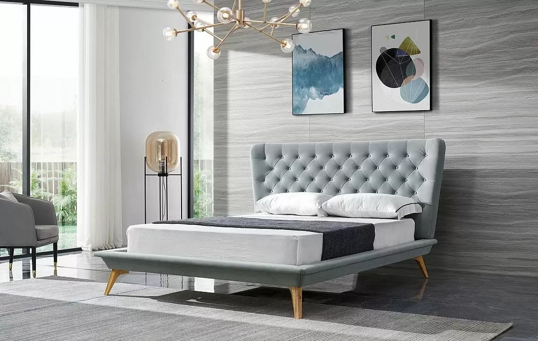 Комплект для спальни Bohemia, серый/белый - фото 2