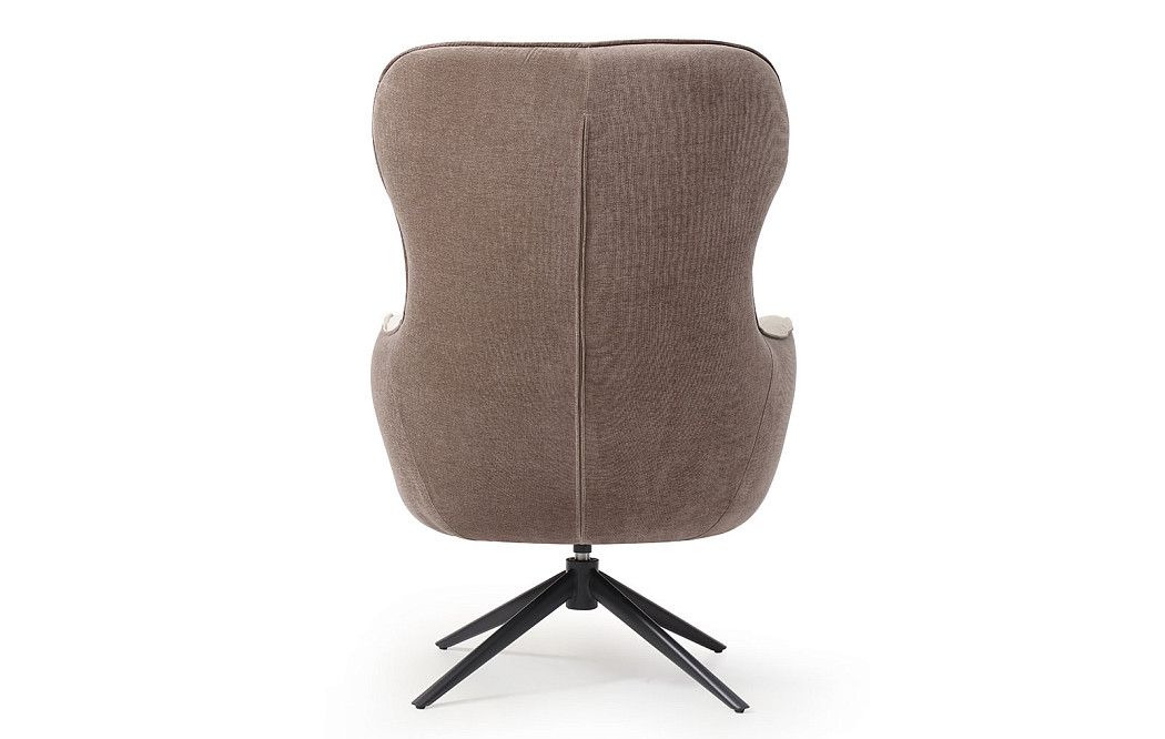 Кресло Lucille, бежевый/серо-коричневый - фото 8