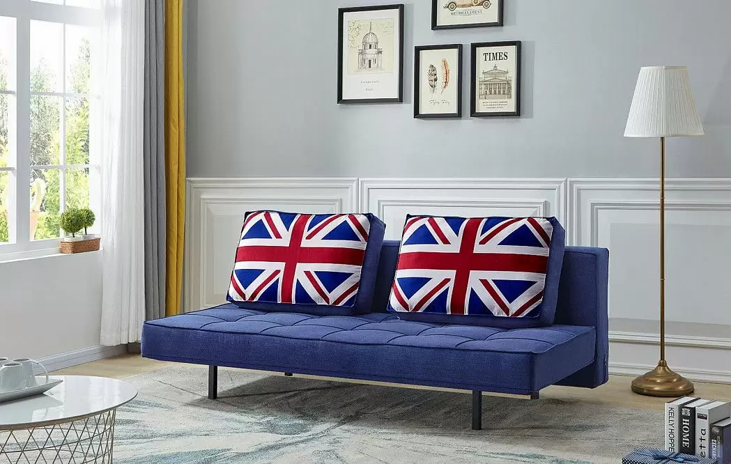 Диван-кровать London, темно-синий