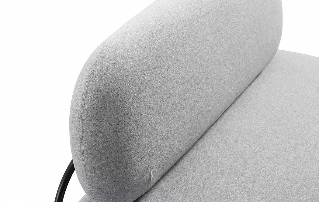 Комплект мягкой мебели Angelina, светло-серый - фото 4