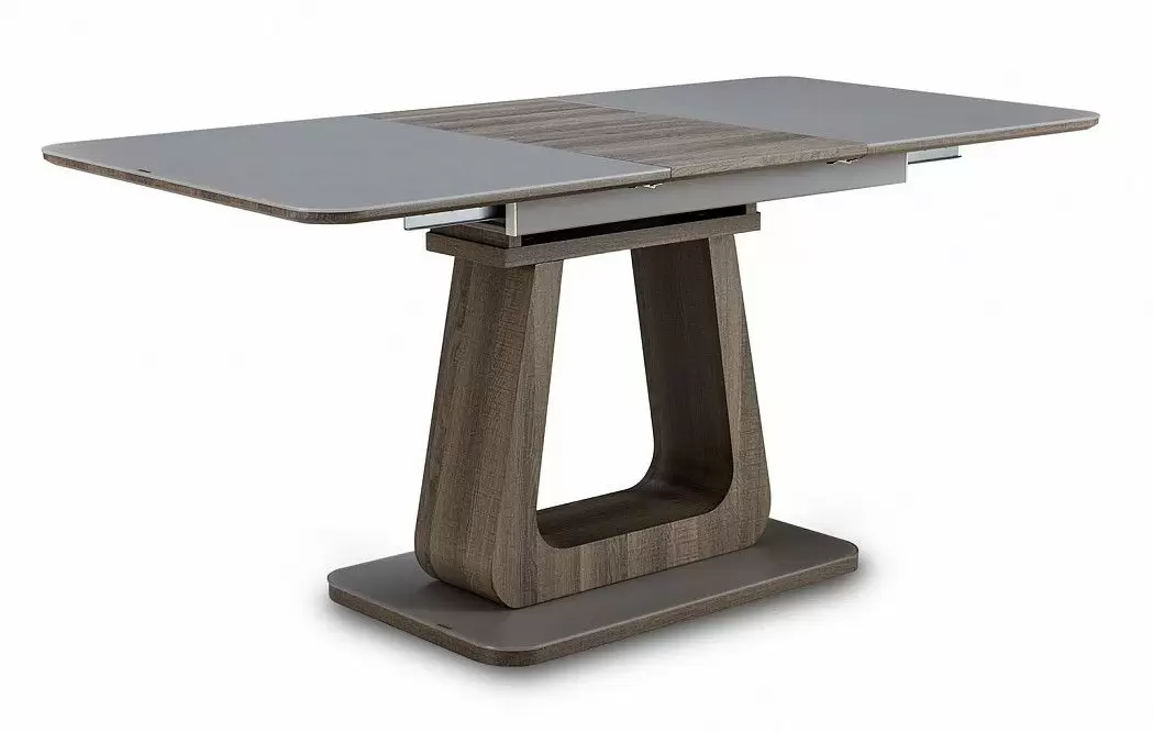 Стол раскладной Rosanna 120-160, серый - фото 15