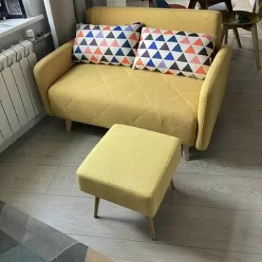 Диван-кровать Cardiff, желтый