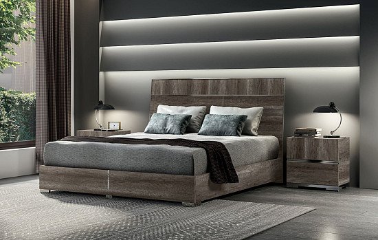 Кровать Dea 180x200, винтажный дуб