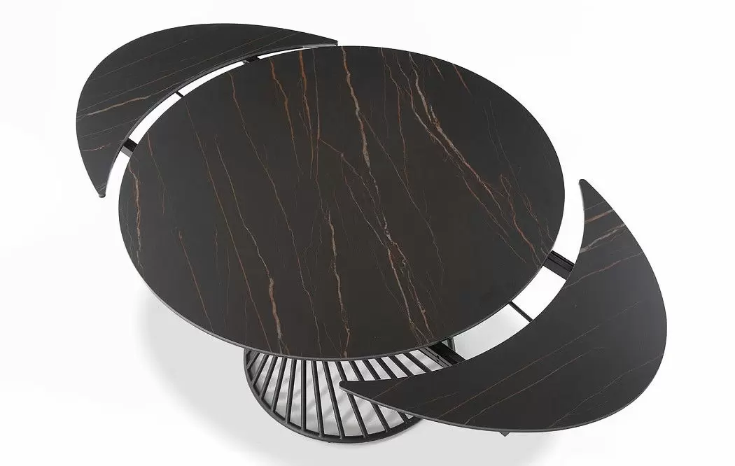 Стол Tornado + 4 стула Vincent охра - фото 7