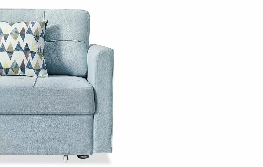 Диван-кровать Jeffrey, цвет серо-голубой - фото 13