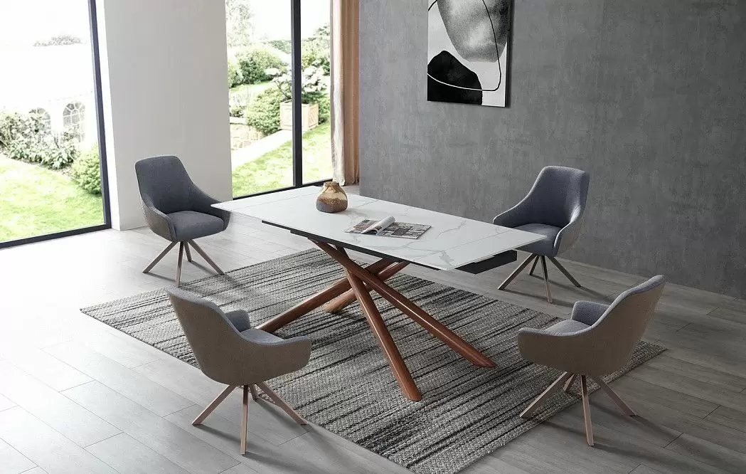 Стул Emma, графит/капучино/бронза - фото 4