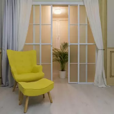 Кресло с оттоманкой Hygge, желтый/натуральный IMG-20200904-WA0023