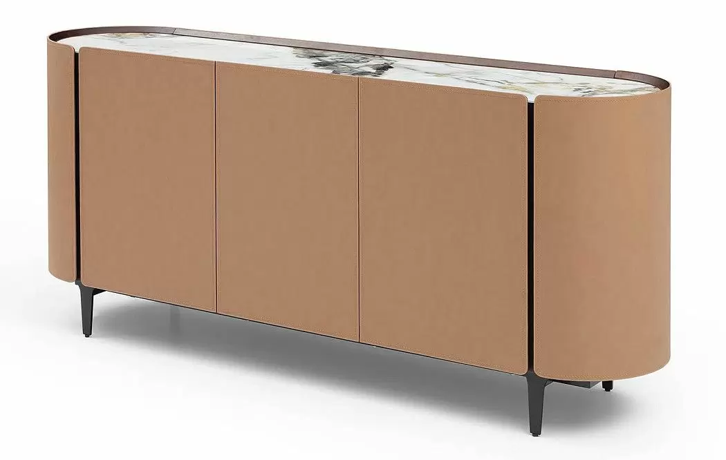 Буфет Scarlett, светлая керамика/коричневый - фото 3