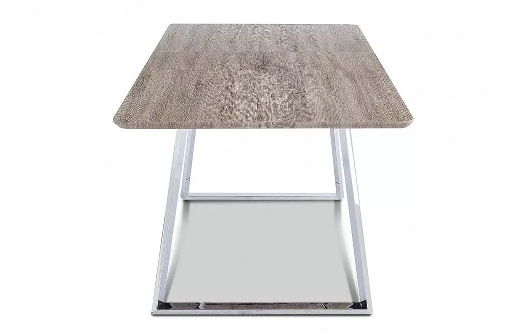 Стол раскладной Otis 160-200, дуб/сталь - фото 7