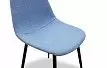 Стул Jackson, голубой/черный