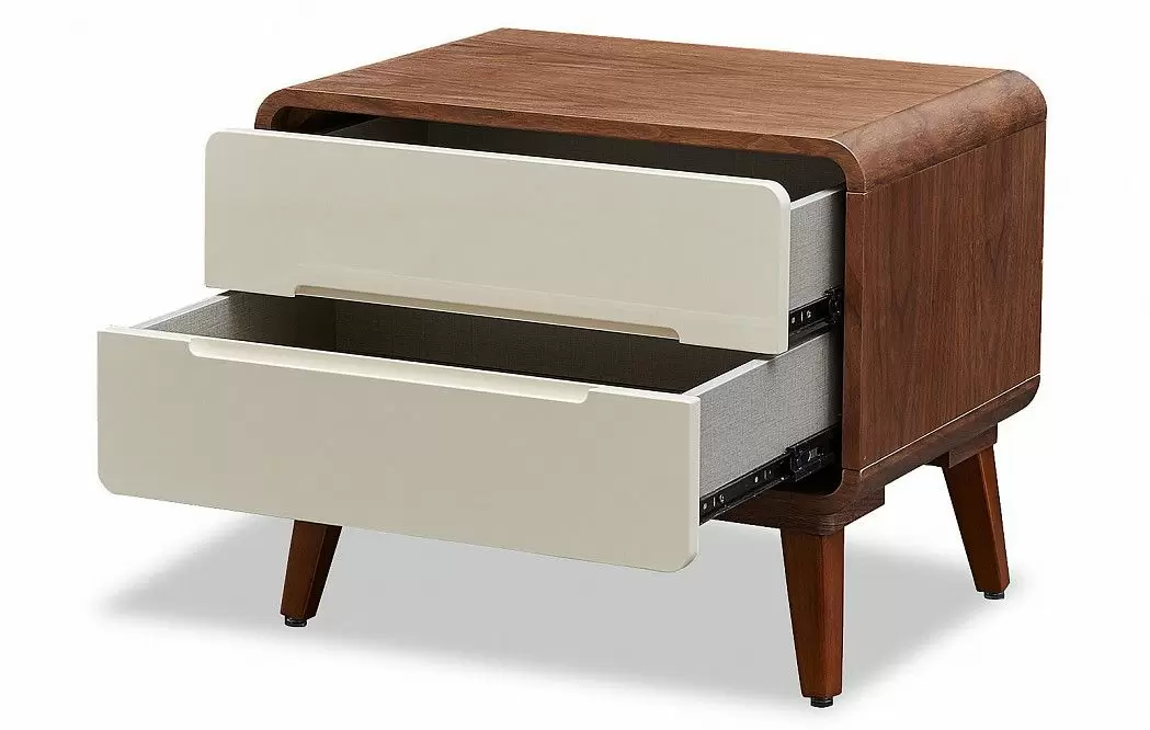 Комплект для спальни Minneapolis, серый/орех/крем - фото 15