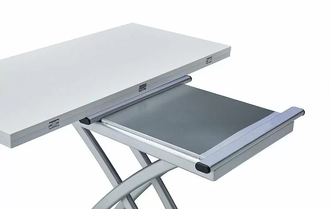 Стол-трансформер Jordan, белый - фото 11